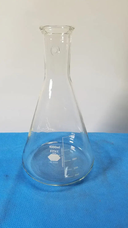 PYREX Clear Medicine Bottle, 18 oz, Rochester Style Medicine Bottle, second-hand product photo 5