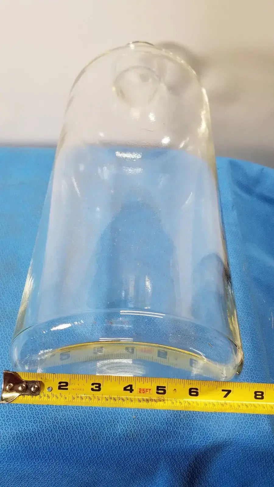 PYREX Clear Medicine Bottle, 18 oz, Rochester Style Medicine Bottle, second-hand product photo 2