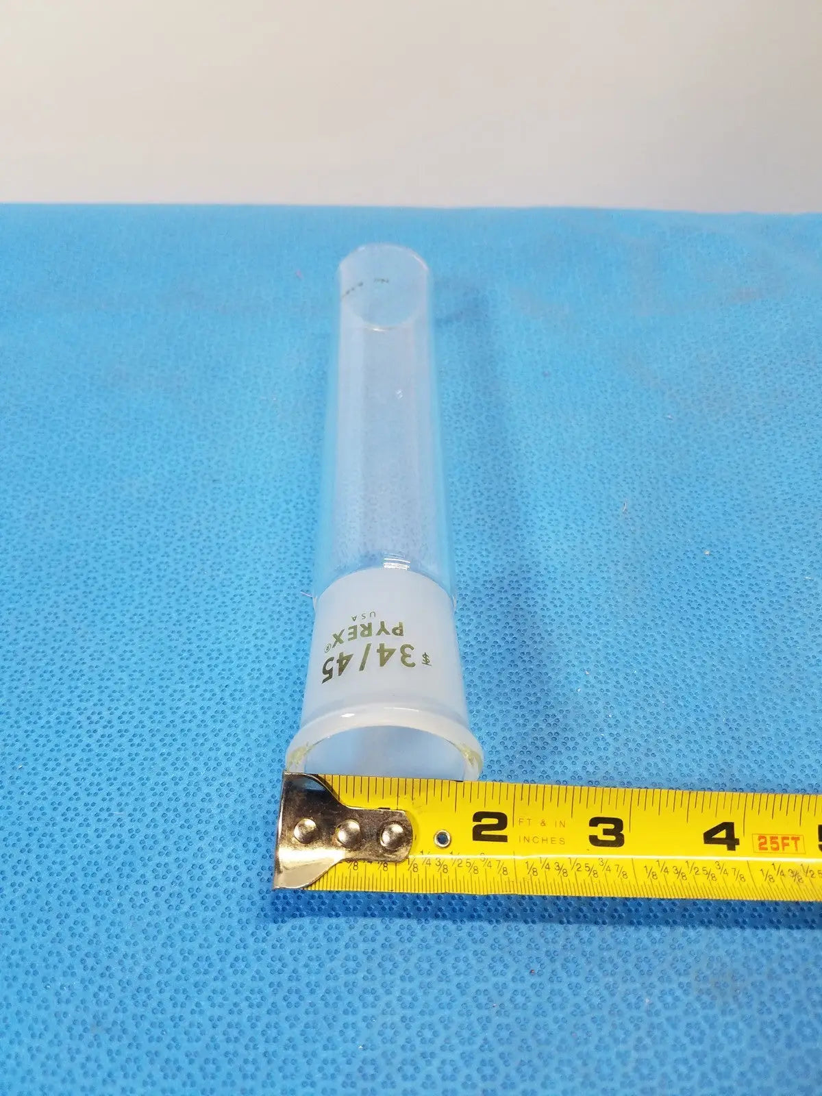 Pyrex Corning Laboratory Glassware – 34/45 Ground Glass Joint Borosilicate Laboratory Glassware, second-hand product photo 2