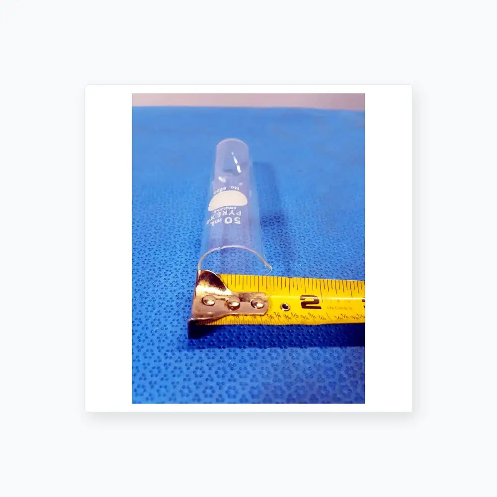 Pyrex Glass 50 mL Centrifuge Tube – Round Bottom Laboratory Glassware Centrifuge Tube, second-hand product photo 2