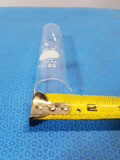 Pyrex Glass 50 mL Centrifuge Tube – Round Bottom Laboratory Glassware Centrifuge Tube, second-hand product photo 2