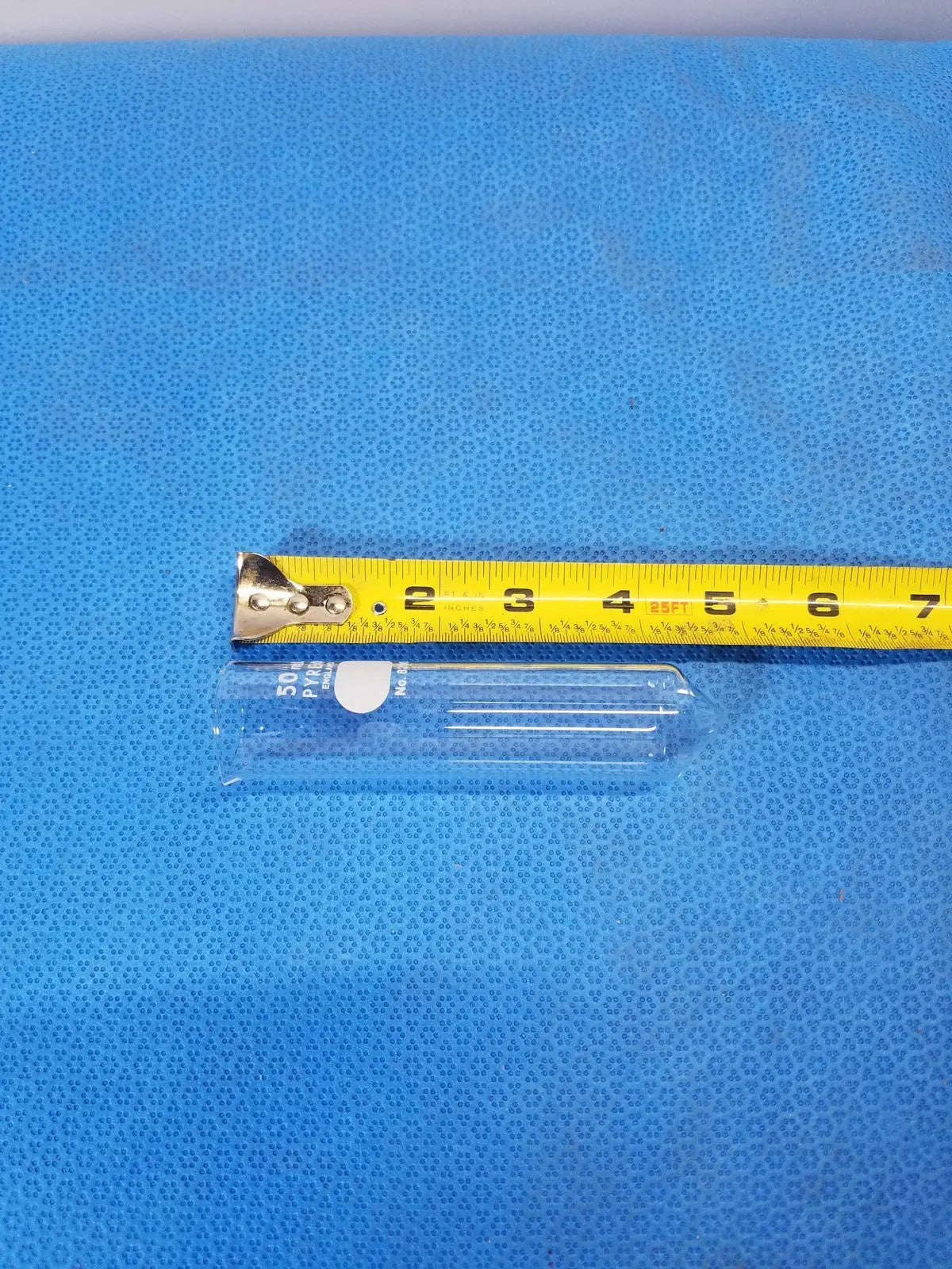 Pyrex Glass 50 mL Centrifuge Tube – Round Bottom Laboratory Glassware Centrifuge Tube, second-hand product photo 3