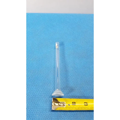 Pyrex Glass Connector Tube 18/9 Ground Ball Joint Lab Glassware Adapter Laboratory Glassware Adapter, second-hand product photo 4