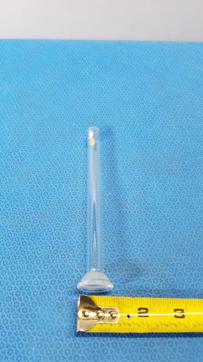 Pyrex Glass Connector Tube 18/9 Ground Ball Joint Lab Glassware Adapter Laboratory Glassware Adapter, second-hand product photo 4