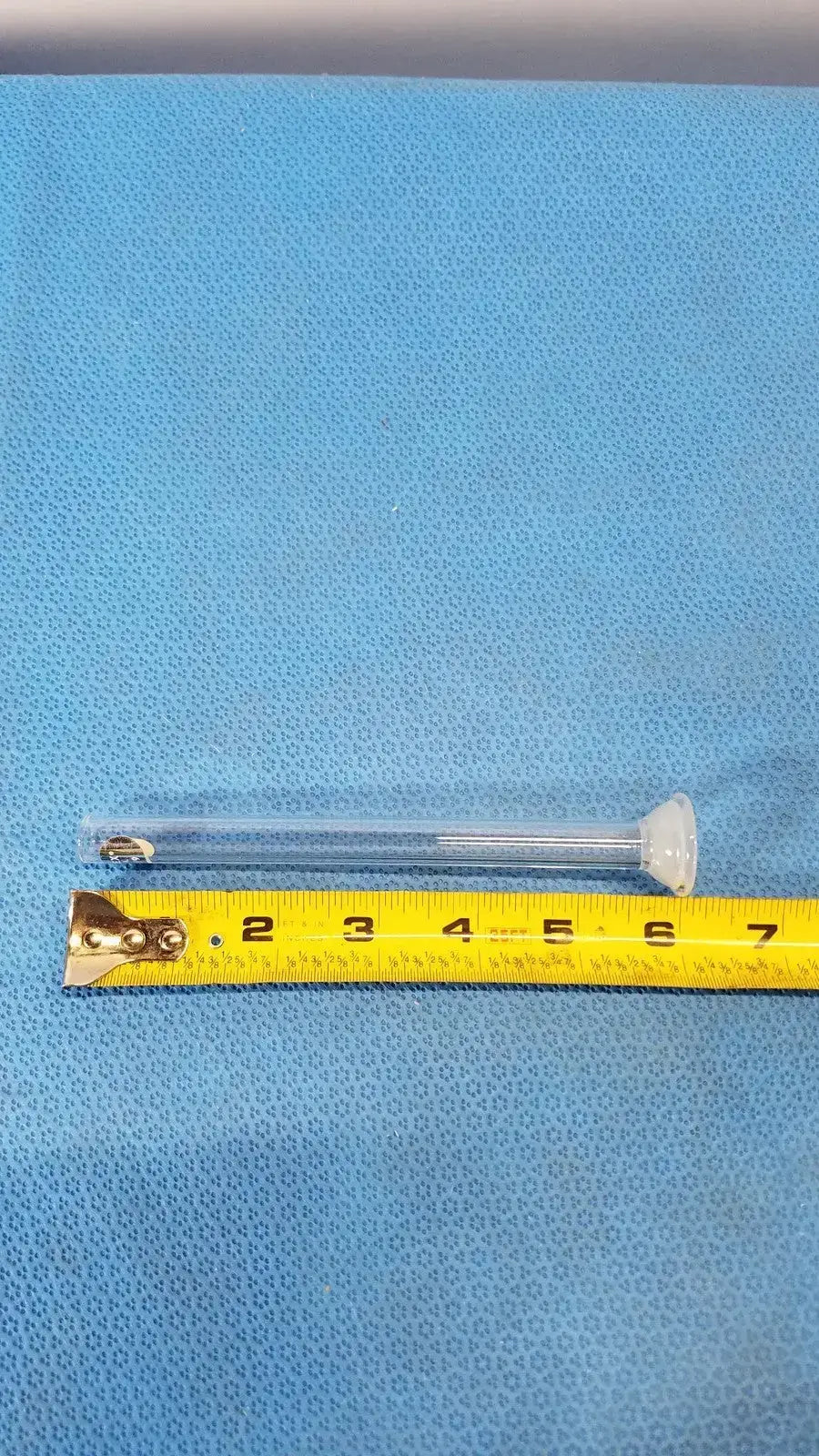 Pyrex Glass Connector Tube 18/9 Ground Ball Joint Lab Glassware Adapter Laboratory Glassware Adapter, second-hand product photo 3