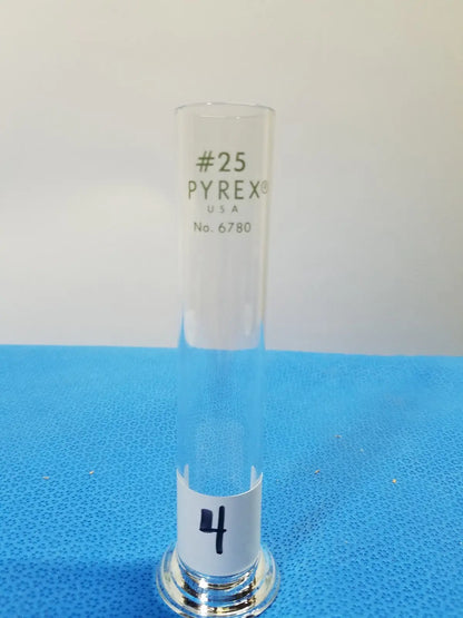 Pyrex Glass Tall Measuring Cylinder Chemist Measure Borosilicate Labware Tall Measuring Cylinder, second-hand product photo 1