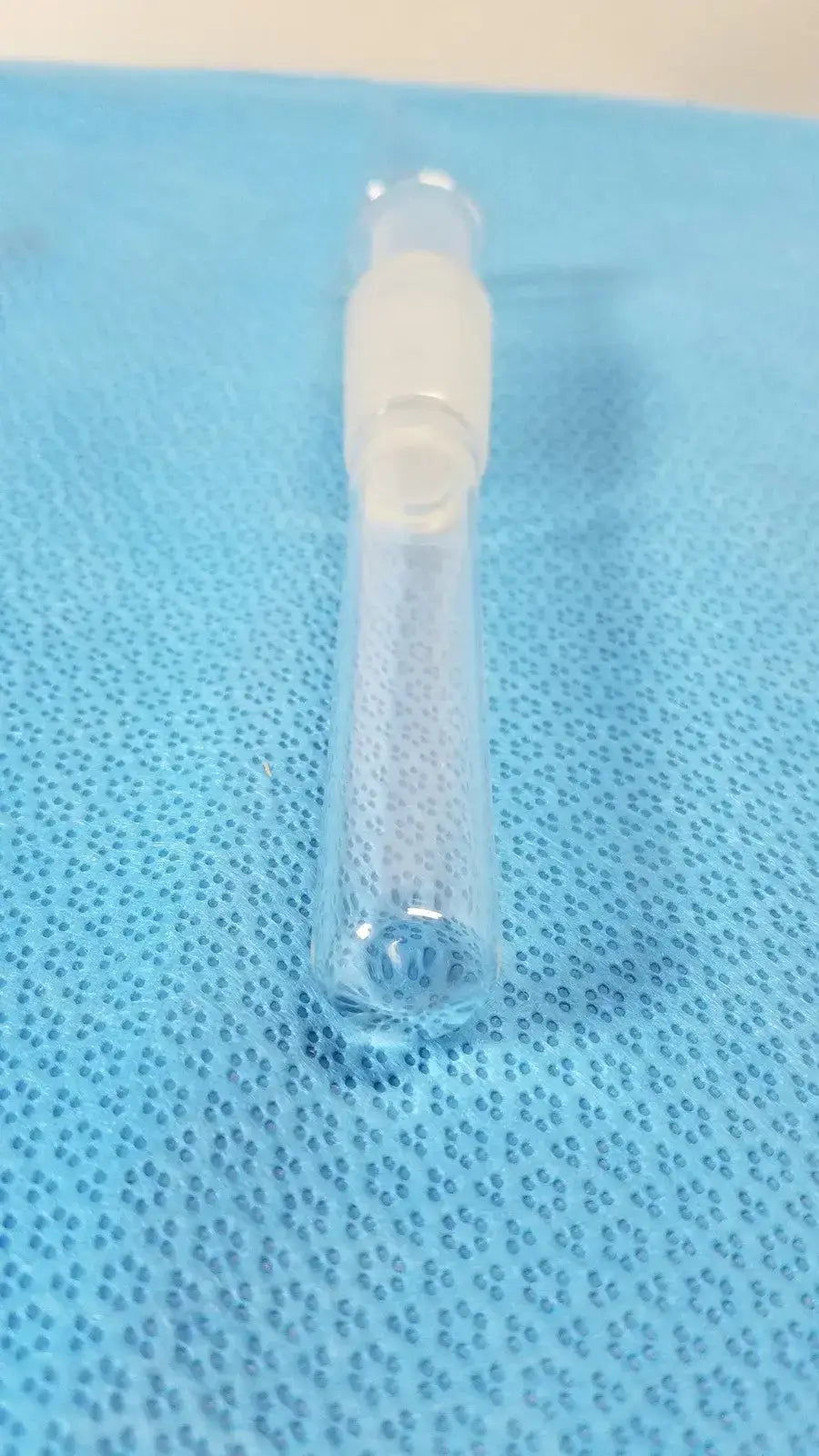 PYREX Glass Thermometer Adapter, Laboratory Glassware Thermometer Adapter, second-hand product photo 1