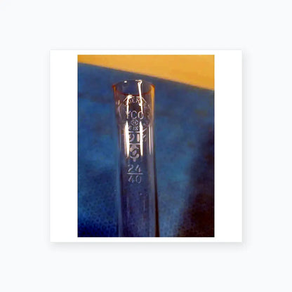 Pyrex Inner 24/40 Ground Glass Joint – Borosilicate Laboratory Glassware Inner Ground Glass Joint, second-hand product photo 3