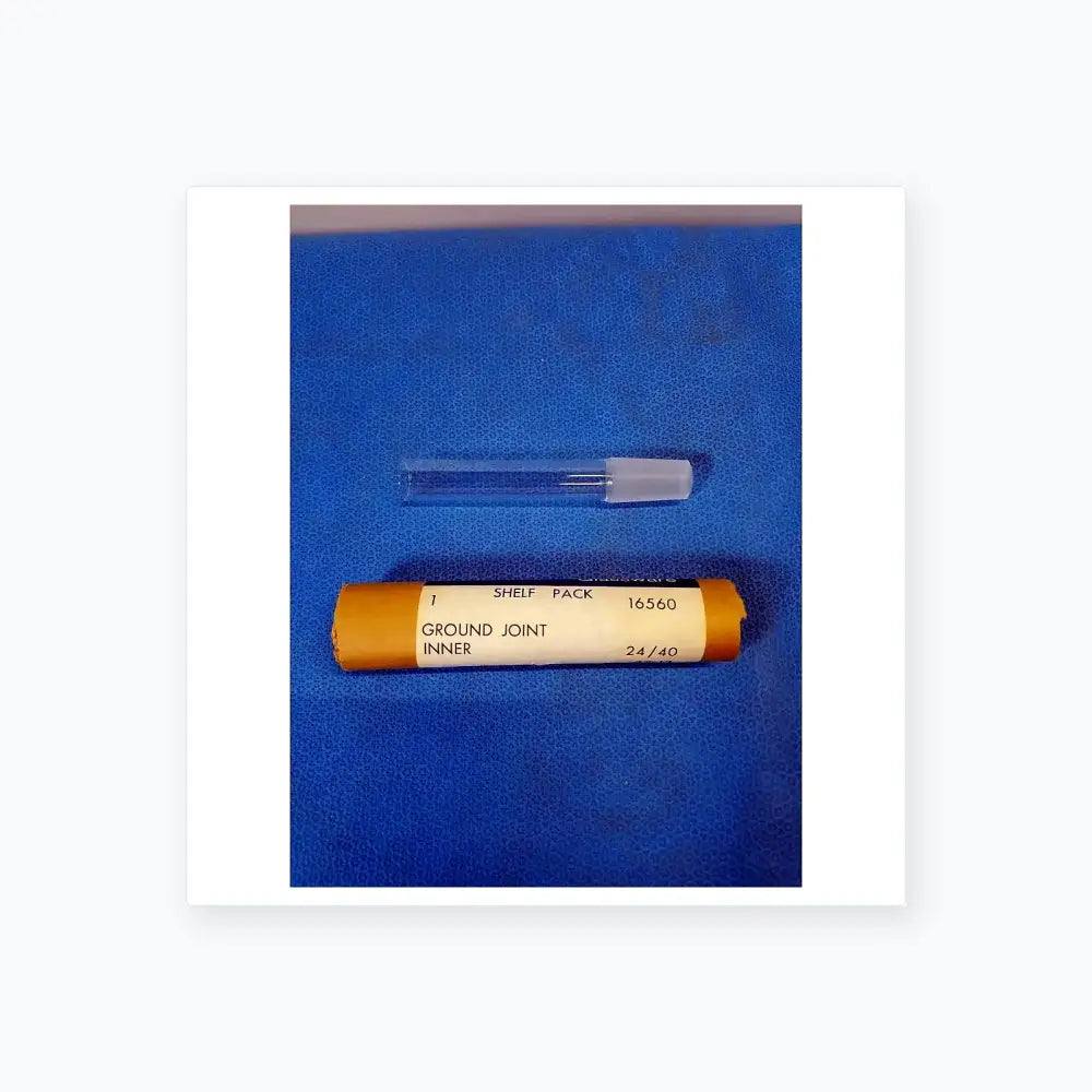 Pyrex Inner 24/40 Ground Glass Joint – Borosilicate Laboratory Glassware Inner Ground Glass Joint, second-hand product photo 4
