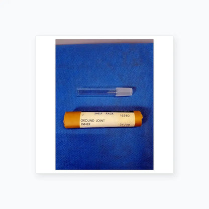 Pyrex Inner 24/40 Ground Glass Joint – Borosilicate Laboratory Glassware Inner Ground Glass Joint, second-hand product photo 4