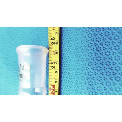 PYREX Jacketed Liebig Condenser – West-Style Glass Distillation Labware Laboratory Condenser, second-hand product photo 2