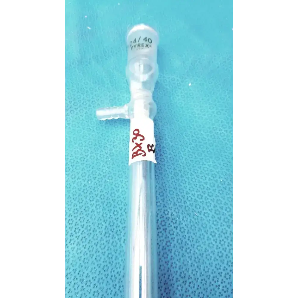 PYREX Jacketed Liebig Condenser – West-Style Glass Distillation Labware Laboratory Condenser, second-hand product photo 5