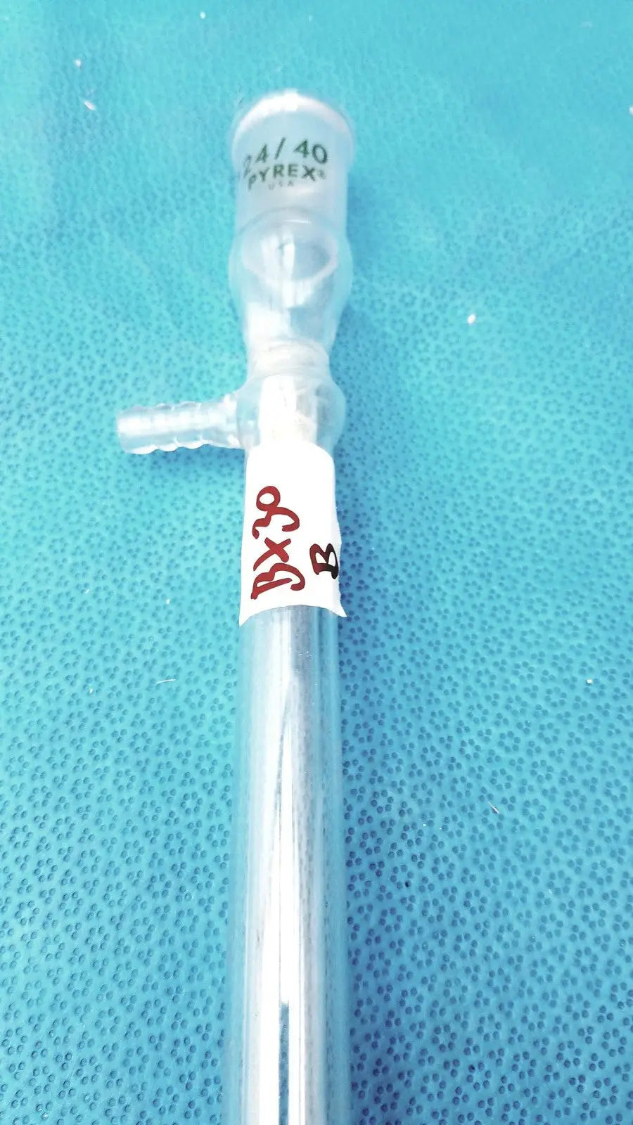 PYREX Jacketed Liebig Condenser – West Style Glass Distillation Condenser Laboratory Glass Condenser, second-hand product photo 12