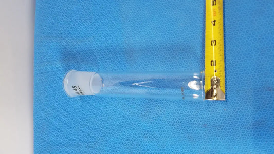 Pyrex Laboratory Glassware 34/45 Ground Outer Joint Full Length Borosilicate Laboratory Glassware, second-hand product photo 1