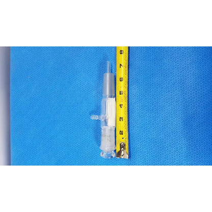 PYREX Laboratory Vacuum Adapter Glass 24/40 Ground Joint Borosilicate Laboratory Glassware Adapter, second-hand product photo 4