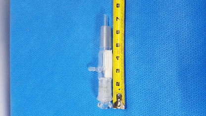 PYREX Laboratory Vacuum Adapter Glass 24/40 Ground Joint Borosilicate Laboratory Glassware Adapter, second-hand product photo 4