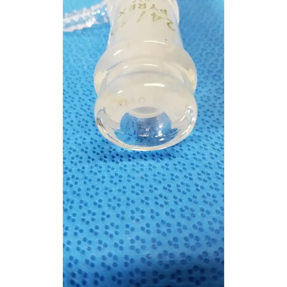PYREX Laboratory Vacuum Adapter Glass 24/40 Ground Joint Borosilicate Laboratory Glassware Adapter, second-hand product photo 3