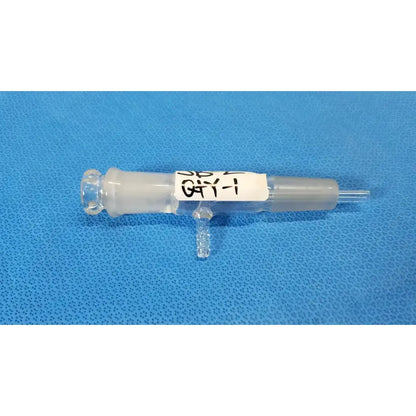 PYREX Laboratory Vacuum Adapter Glass 24/40 Ground Joint Borosilicate Laboratory Glassware Adapter, second-hand product photo 1