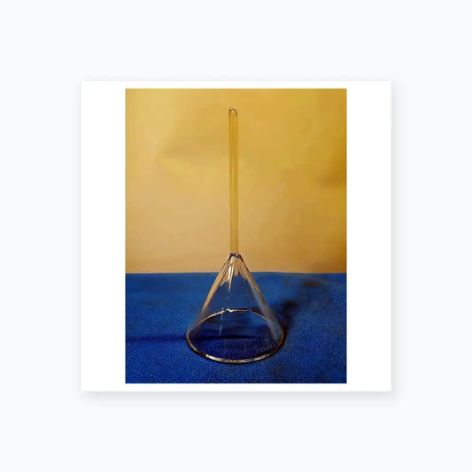 Pyrex Large Glass Filter Funnel – Borosilicate Laboratory Glassware Laboratory Glassware, second-hand product photo 1