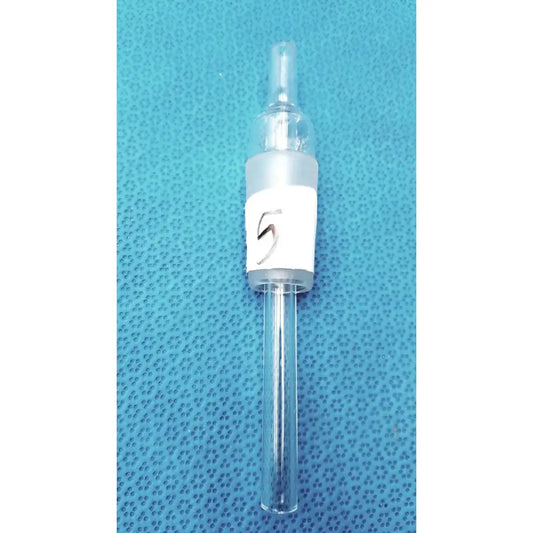 Reuse Medical PYREX Thermocouple Adapter – 24/40 Inner Joint, Borosilicate Glass Lab Flasks, second-hand product photo 1
