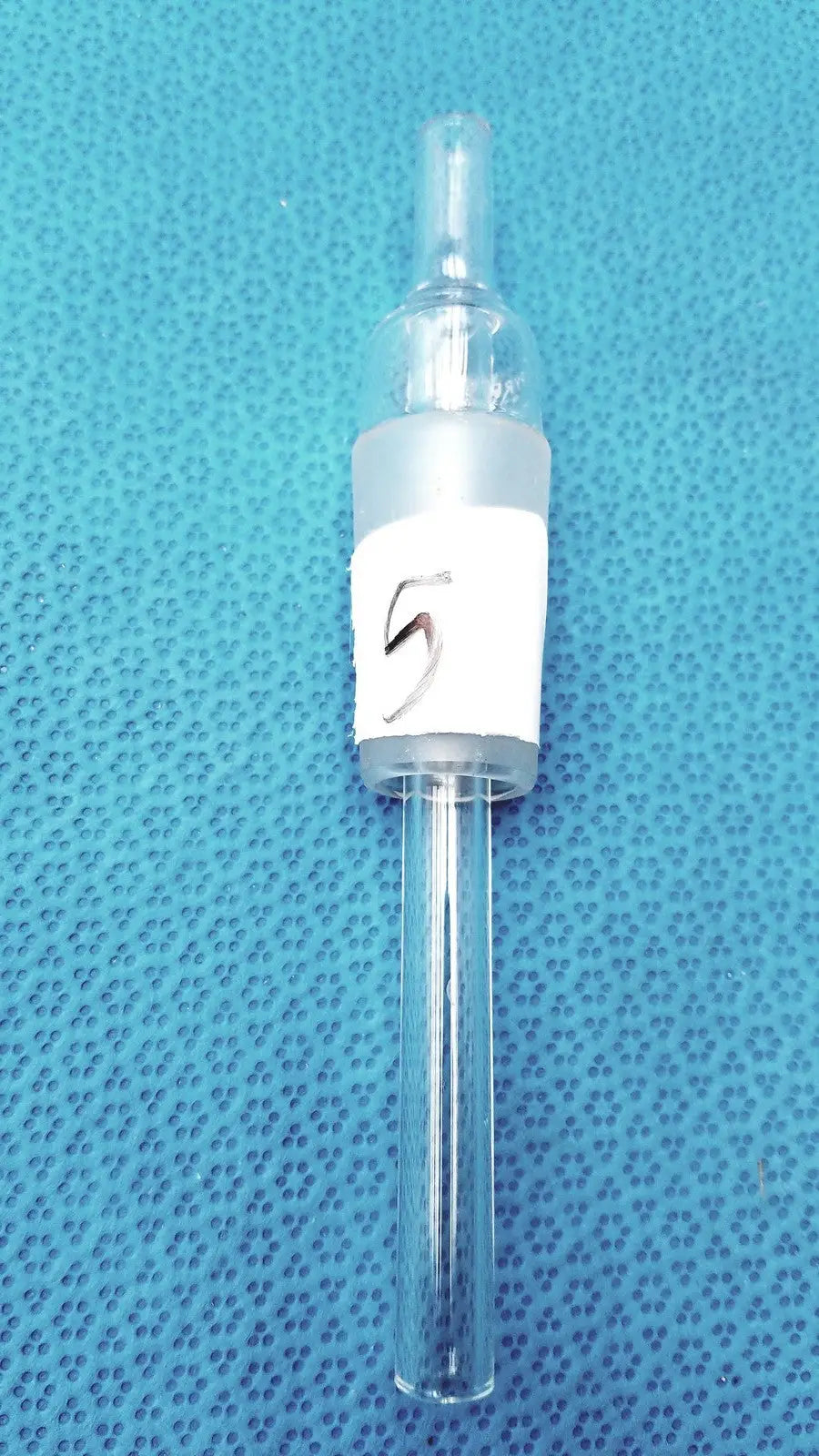 Reuse Medical PYREX Thermocouple Adapter – 24/40 Inner Joint, Borosilicate Glass Lab Flasks, second-hand product photo 1