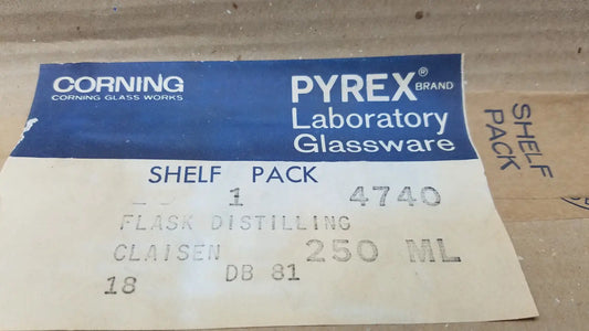 Pyrex Vintage Laboratory Glass Tube – Scientific Labware Laboratory Glassware, second-hand product photo 2