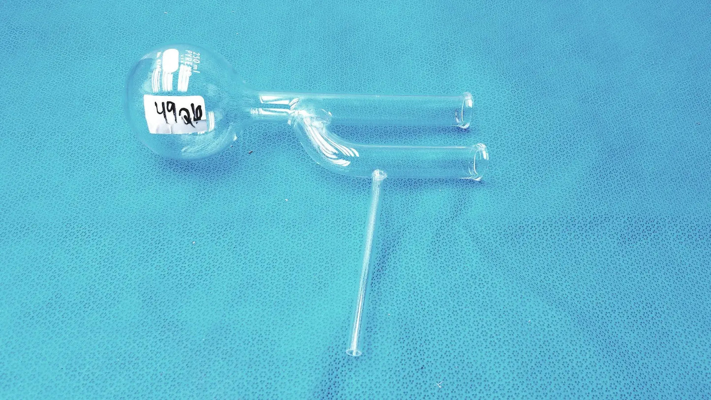 Pyrex Vintage Laboratory Glass Tube – Scientific Labware Laboratory Glassware, second-hand product photo 3