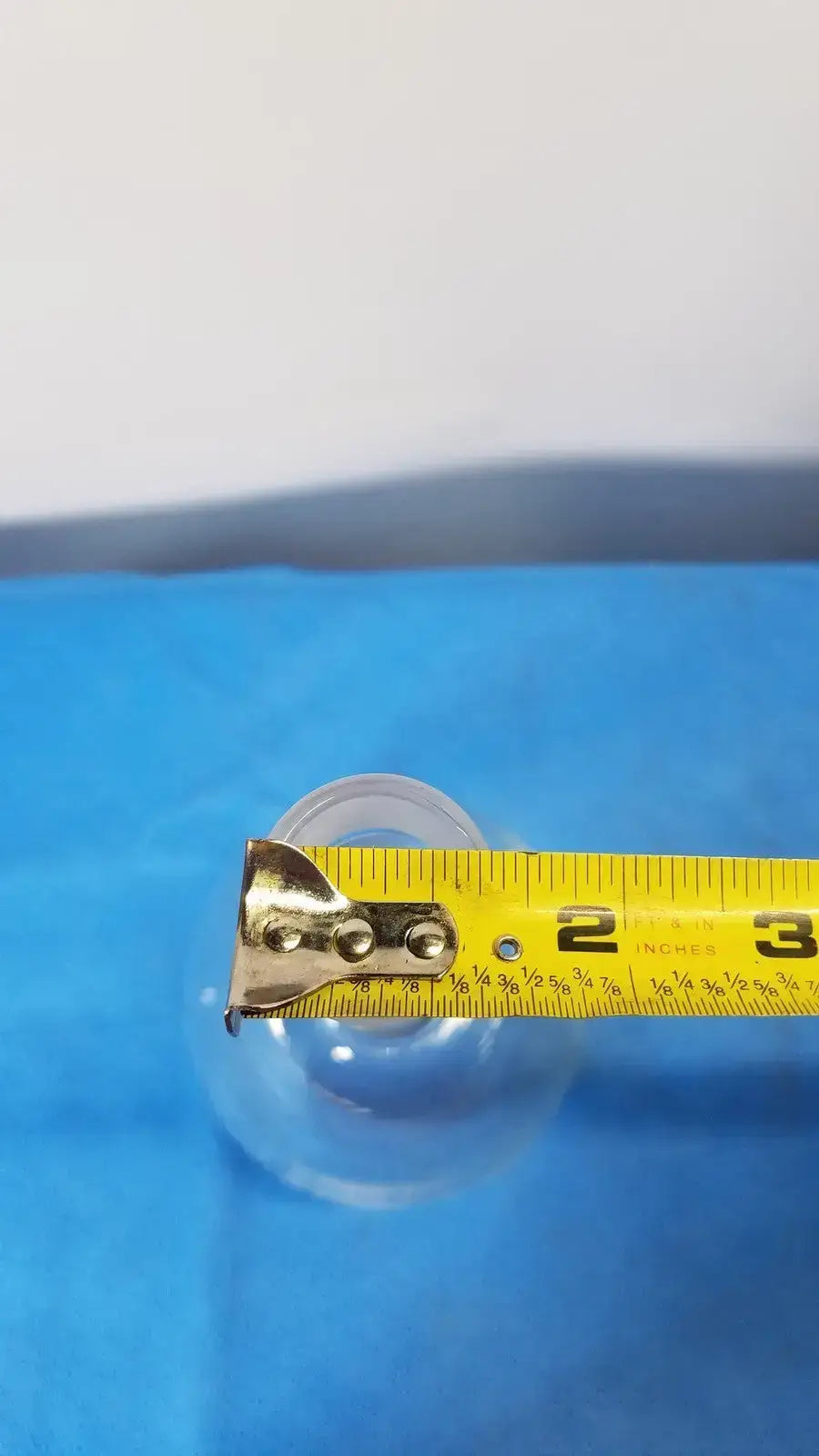 PYREX Volumetric Flask, 2000 mL, Class A, Glass TC Volumetric Flask, second-hand product photo 2