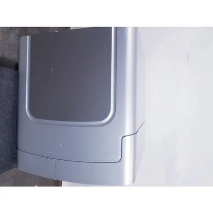 Silver-colored plastic qiagen qiacube automated dna rna purification system with rectangular boxy design and rounded edges