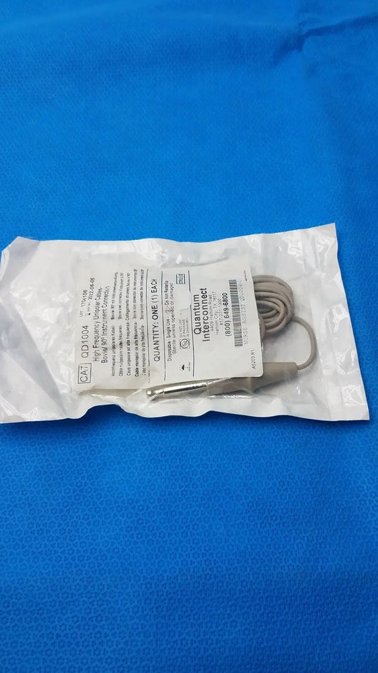 Quantum QD1004 High Frequency Unipolar Cable – Bovie Compatible Electrosurgical Cable, second-hand product photo 1