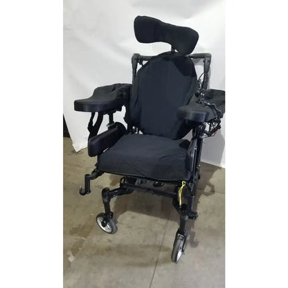 Reuse Medical Equipment Quickie IRIS Tilt Wheelchair w/ Headrest & Comfort Seating Mobility Chair Wheelchairs, second-hand product photo 1