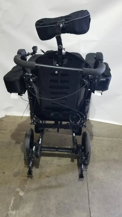 Reuse Medical Equipment Quickie IRIS Tilt Wheelchair w/ Headrest & Comfort Seating Mobility Chair Wheelchairs, second-hand product photo 7