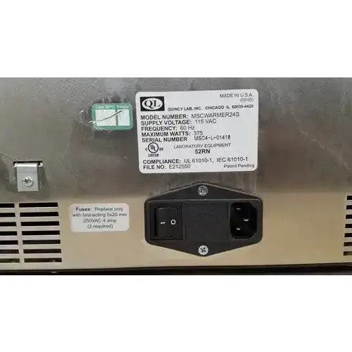 ReadyBath Warmer Quincy Lab Inc Medline MSCWARMER24S Warmer Readybath Warming Cabinet, second-hand product photo 10