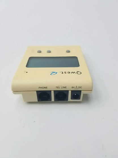 Qwest Type 1 Caller ID Adjunct Model SID-99 White Caller ID Display, second-hand product photo 4