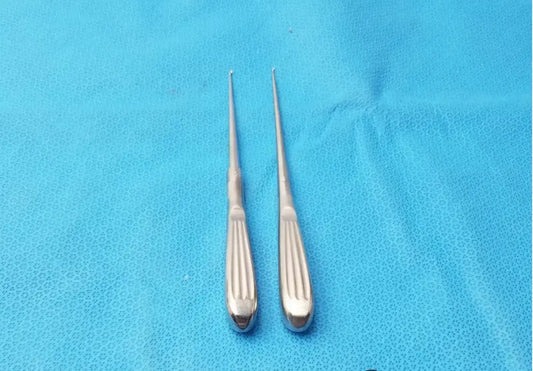 Unbranded R-2820 Spratt Bone Curette Surgical Orthopedic - Lot of 2 Bone Curette, second-hand product photo 1
