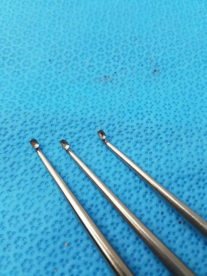 Unbranded R-361 Spratt Bone Curette Stainless Steel Surgical Orthopedic - Lot of 3 Bone Curette, second-hand product photo 8