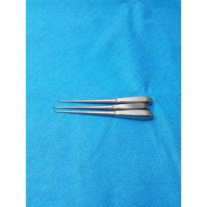 Unbranded R-361 Spratt Bone Curette Stainless Steel Surgical Orthopedic - Lot of 3 Bone Curette, second-hand product photo 2