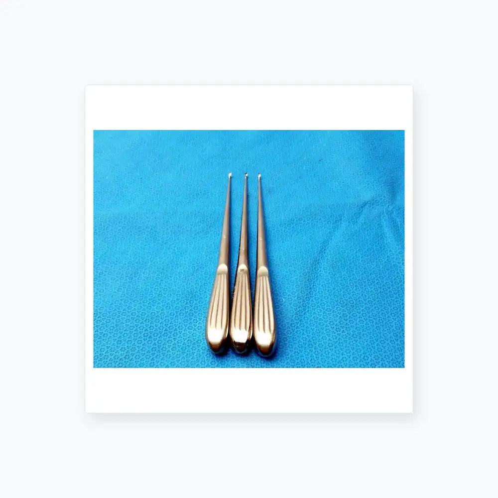 Unbranded R-361 Spratt Bone Curette Stainless Steel Surgical Orthopedic - Lot of 3 Bone Curette, second-hand product photo 1