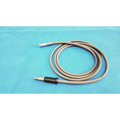 R wolf 8064.40 gray fiberoptic light cable with metallic connectors for high-quality surgical illumination