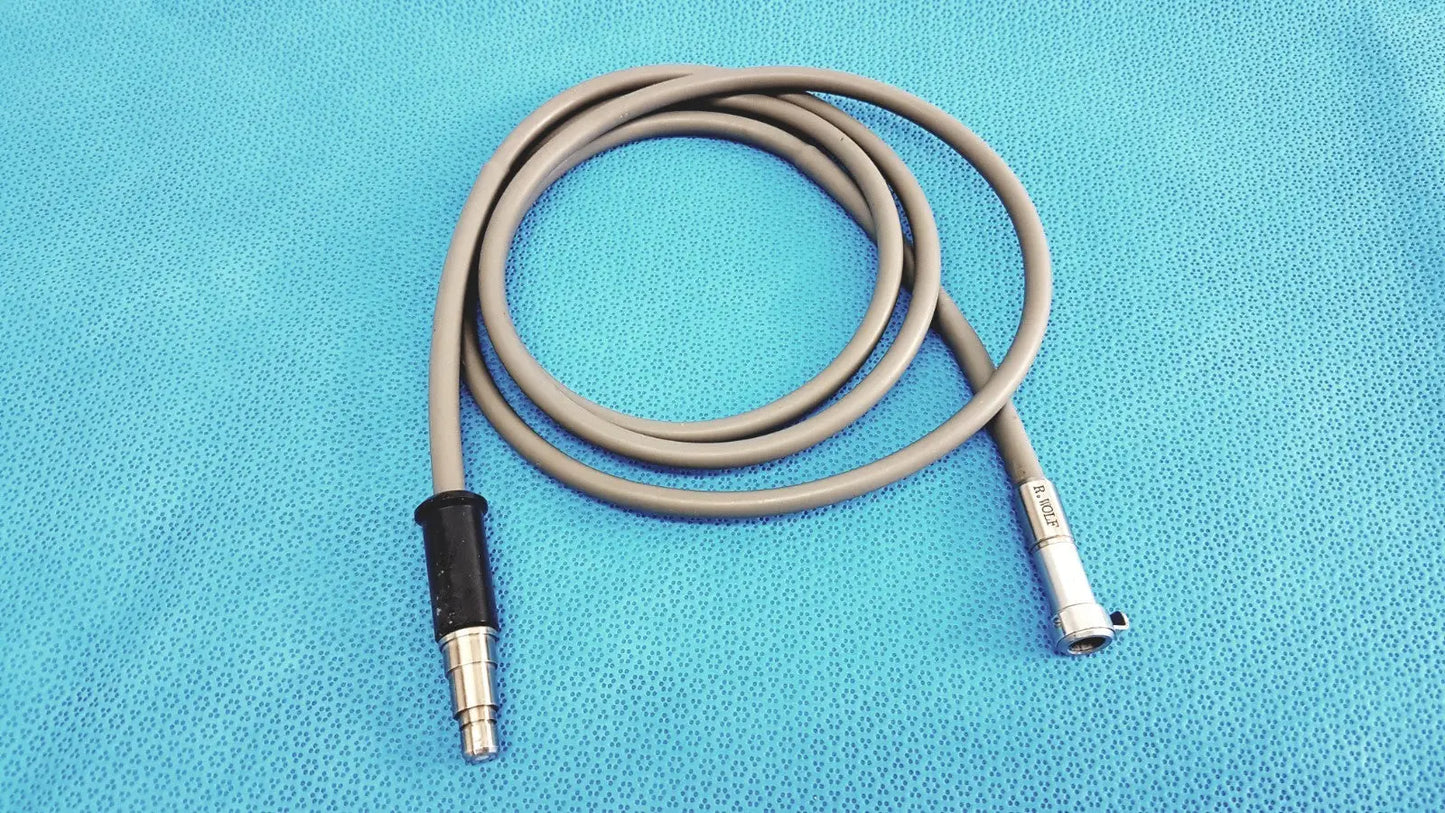 Reuse Medical R. Wolf 8064.40 Fiberoptic Light Cable – High-Quality Surgical Illumination Medical Cables & Cords, second-hand product photo 1