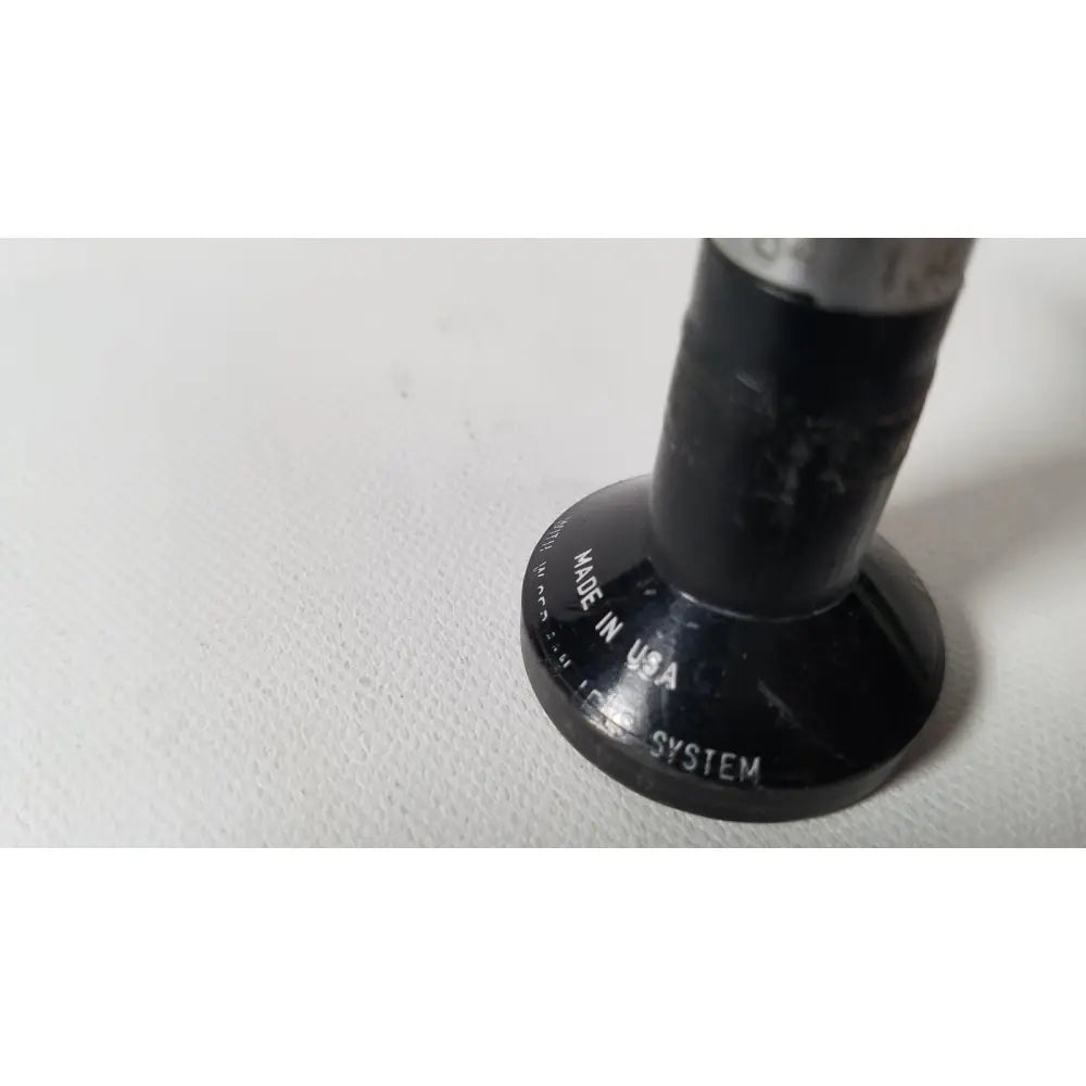 Black rubber base with made in usa and icr system engraved on the back of r wolf 8471.42 25 degree rigid arthroscope