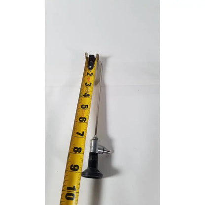 R wolf 8471.42 25 degree rigid arthroscope with silver and black metal handle and flexible slender tube for reuse medical use