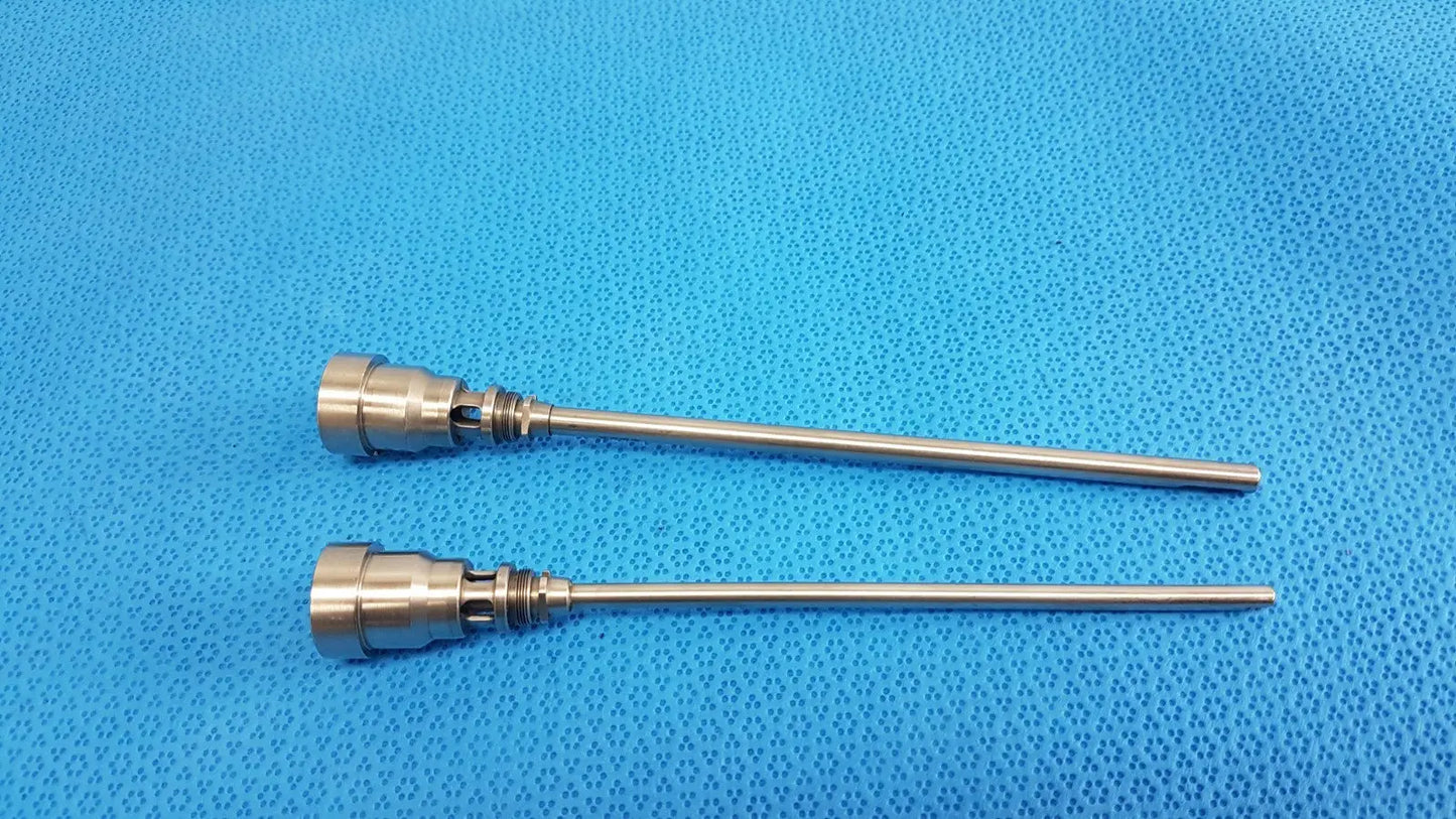 Reuse Medical R. Wolf 8474.21 & 8473.20 Exchangeable Arthroscopy Sheath lot of 2 Surgical & Orthopedic Instruments, second-hand product photo 1