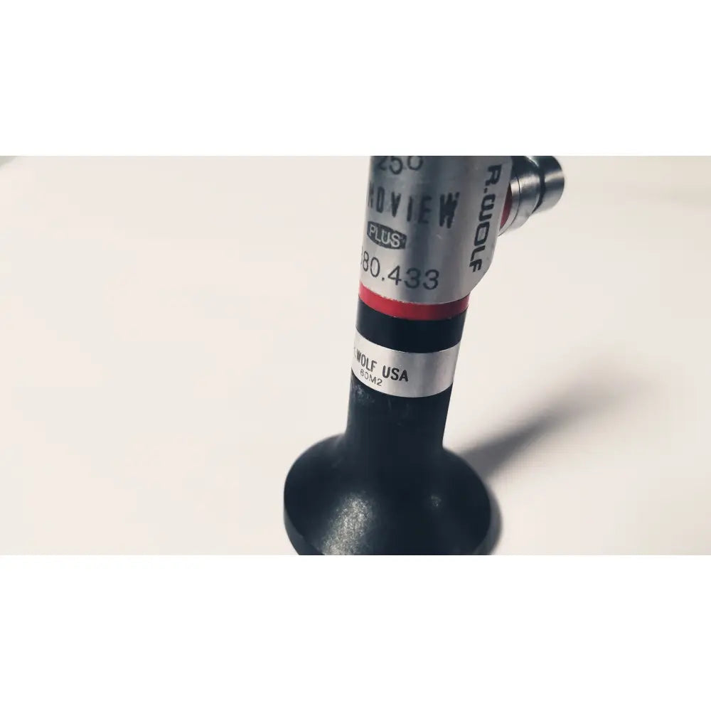 Black r reuse medical degree rigid arthroscope rwolf 8880.433 panoview 25 degree rigid arthroscope front view