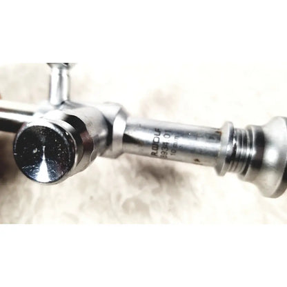 Chrome finished metal sheath r wolf 8934.01 with engraved markings for trocar 10mm reuse medical laparoscopic instruments