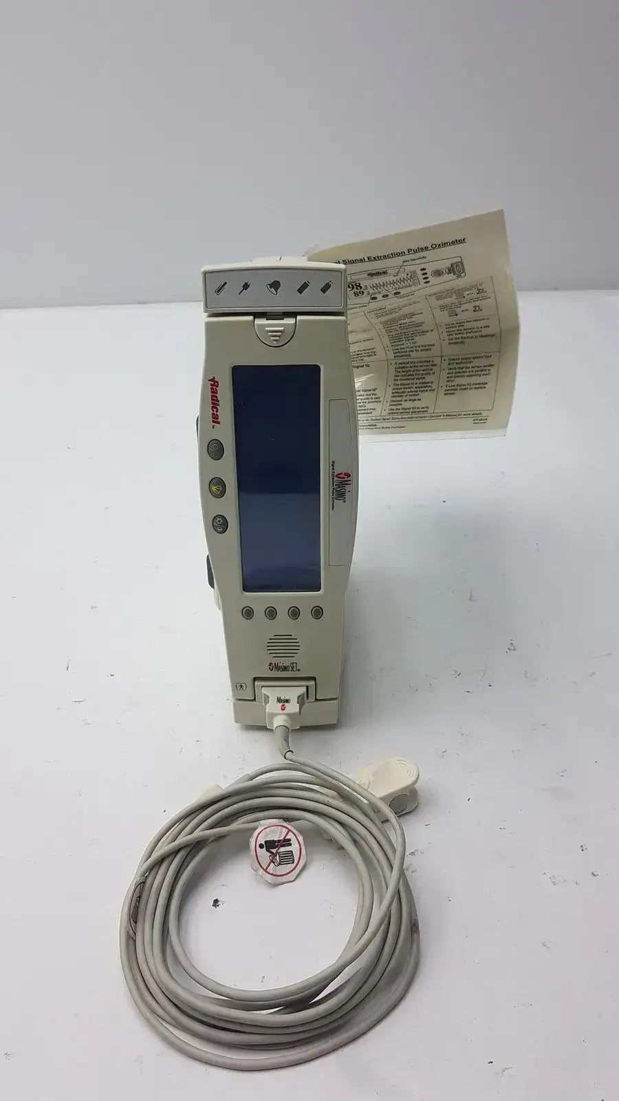Corning Radical Masimo Set Signal Extraction Pulse Oximeter Pulse Oximeter, second-hand product photo 2
