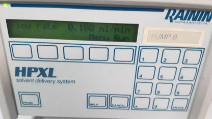 Rainin HPXL Solvent Delivery System HPLC Solvent Delivery System, second-hand product photo 2