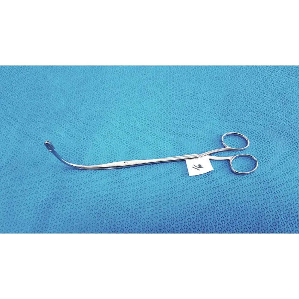 Reuse Medical Randall Kidney Stone Forceps Full Curved – OR Grade Urology Surgical Tool Forceps, Hemostats & Needle Holders, second-hand product photo 1