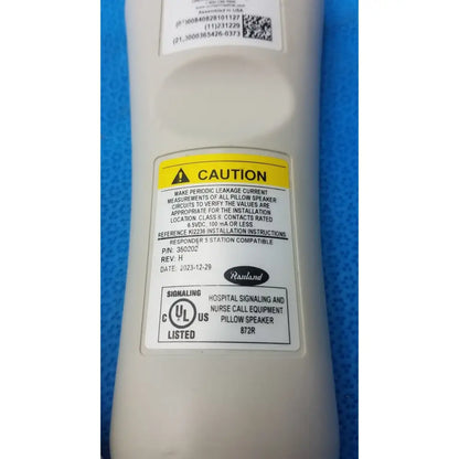 Rauland Hospital Nurse Call Equipment 5 Pillow Speaker Ref 350202 Nurse Call Pillow Speaker, second-hand product photo 9