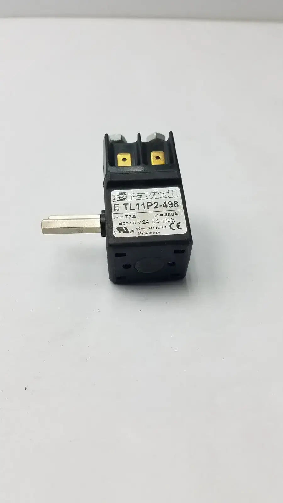 Ravioli Power contactor E TL11P2-498, In 72A, Ir 480A, Bobina V24 DC Contactor, second-hand product photo 6